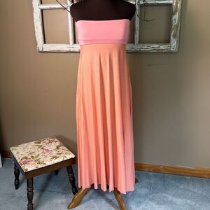 Vintage Victoria’s Secret strapless convertible dress maxi skirt size small fold
